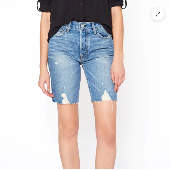 NWT NoEnd Muse Denim Shorts In Coast - Picture 2 of 9